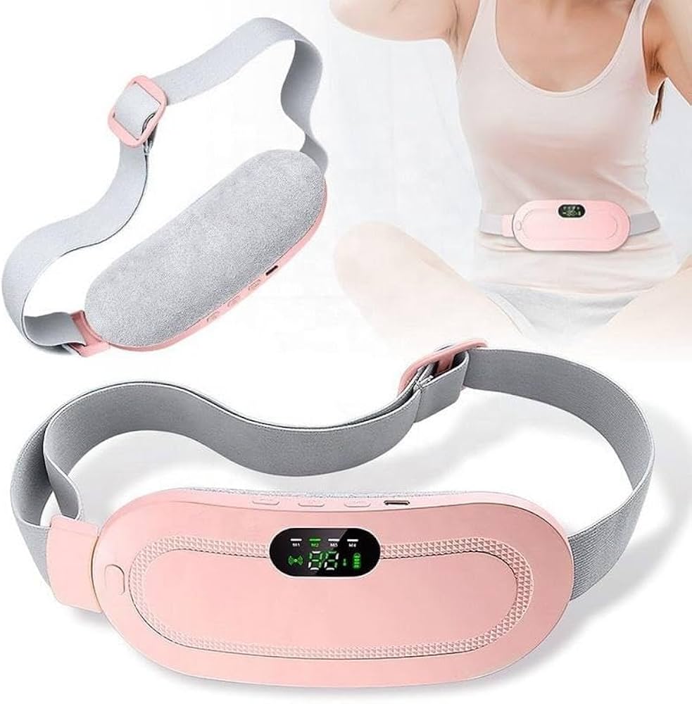 Portable Cordless Menstrual Heating Belt | Rechargeable Period Pain Relief Pad