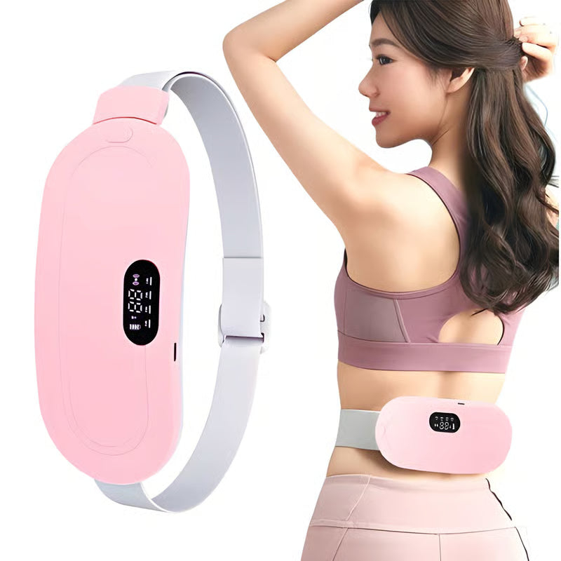 Portable Cordless Menstrual Heating Belt | Rechargeable Period Pain Relief Pad