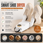 Portable Electric Shoe Dryer & Warmer – Smart Timer, Fast Drying