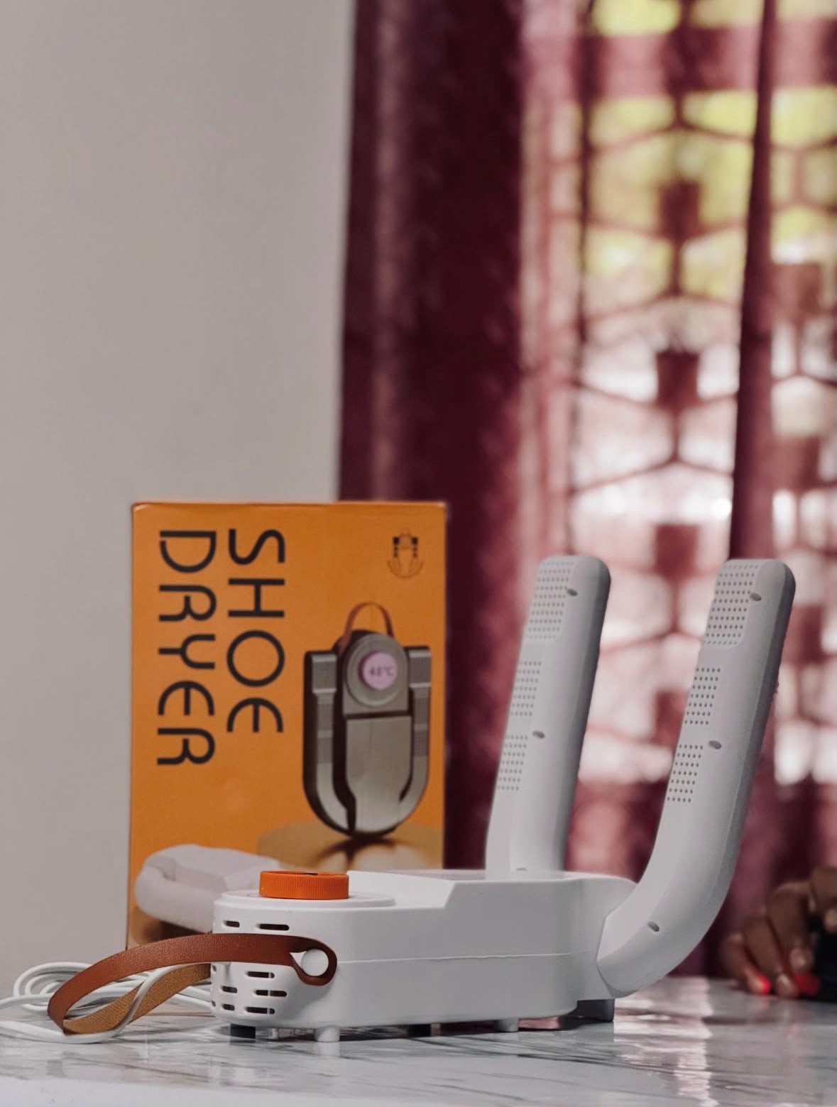 Portable Electric Shoe Dryer & Warmer – Smart Timer, Fast Drying
