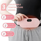 Portable Cordless Menstrual Heating Belt | Rechargeable Period Pain Relief Pad