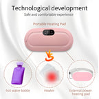 Portable Cordless Menstrual Heating Belt | Rechargeable Period Pain Relief Pad
