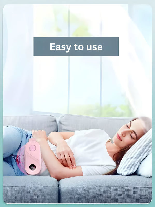 Portable Cordless Menstrual Heating Belt | Rechargeable Period Pain Relief Pad