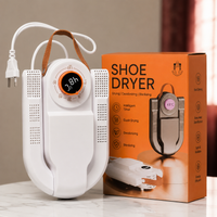 Portable Electric Shoe Dryer & Warmer – Smart Timer, Fast Drying
