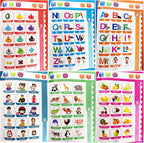 Intelligence Book Sound Book for Children, English Letters & Words Learning Book, Fun Educational Toys. Activities with Numbers, Shapes Learning Book for Toddlers